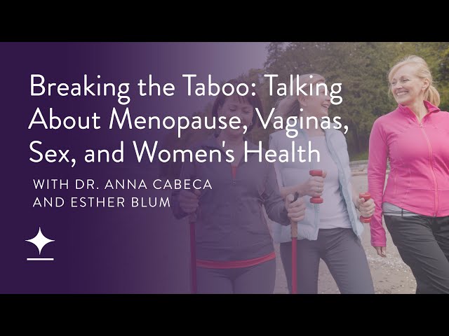 Health Talk On Sex And Menopause with @drsadafobgyn | Mastering Sexual Health